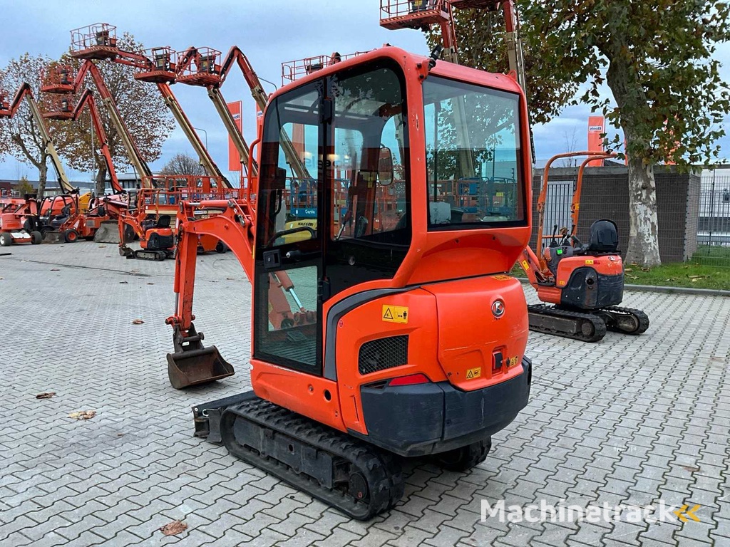 2017 Kubota KX016-4G Minigraafmachine