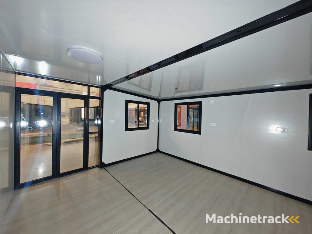 2025 Rhino-Houses 36,5 m2 Bruin 2 slaapkamers, badkamer en keuken Mobiele woonunit / Tiny house