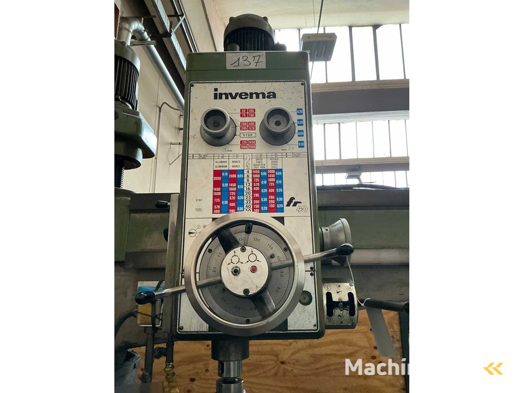INVEMA FR 40 1300 Radiale boormachine