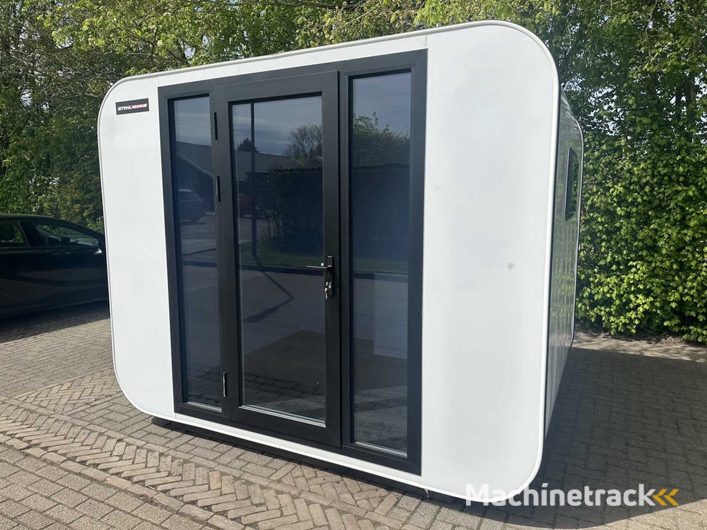 2025 Stahlworks Eco 3000 Wit Tiny house / Atelier / Kantoor