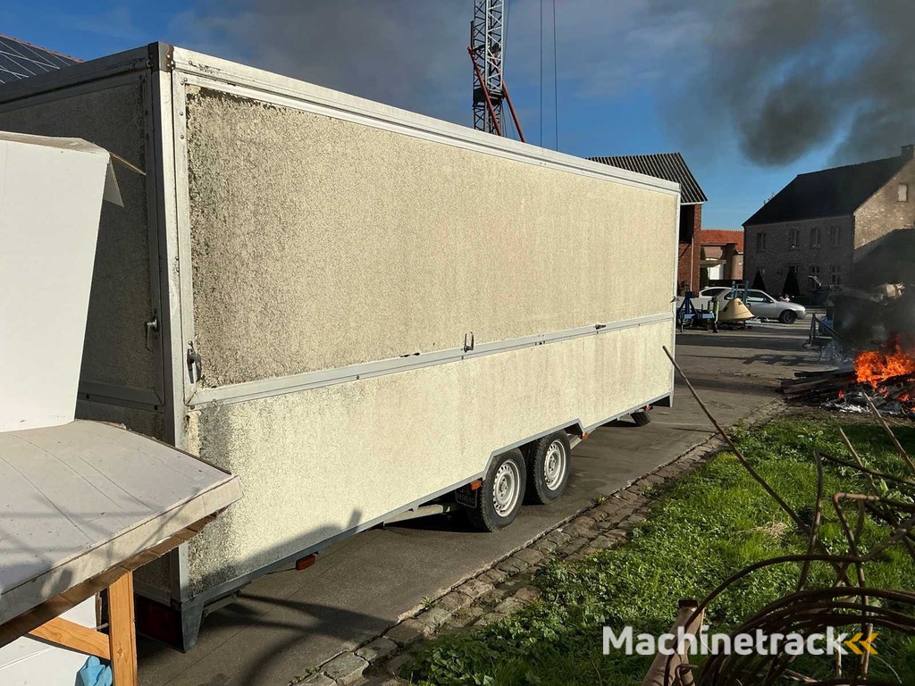 2007 Broos 227 Markt aanhangwagen