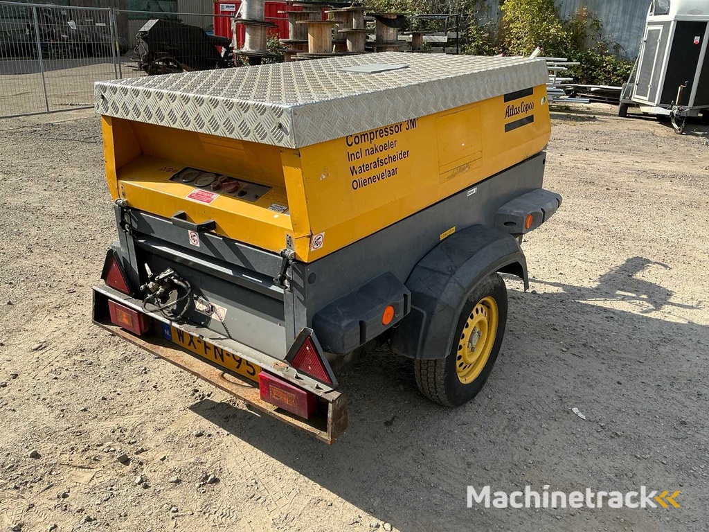 2007 Atlas Copco XAS5700 Mobiele compressor