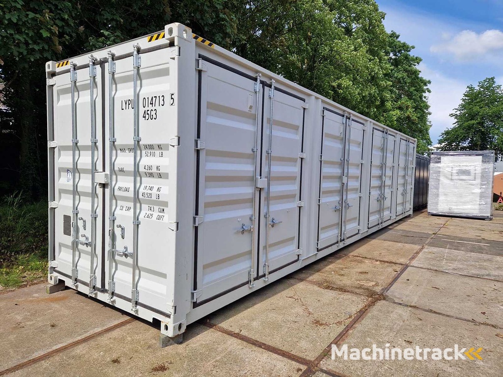 LYPU - 40ft HQ met sidedoors - Zeecontainer - 2025
