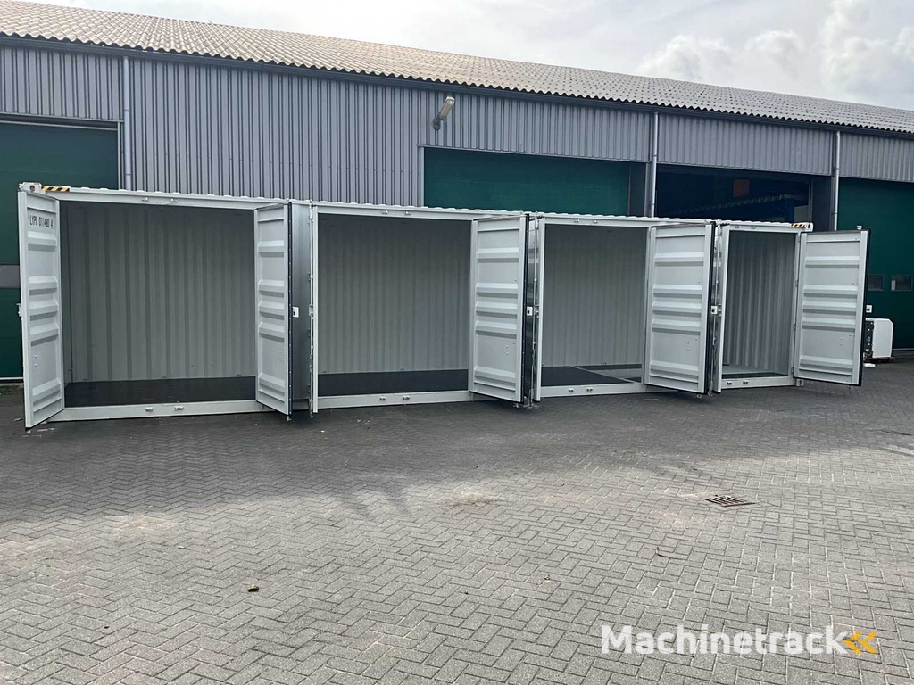 LYPU - 40ft HQ met sidedoors - Zeecontainer - 2025