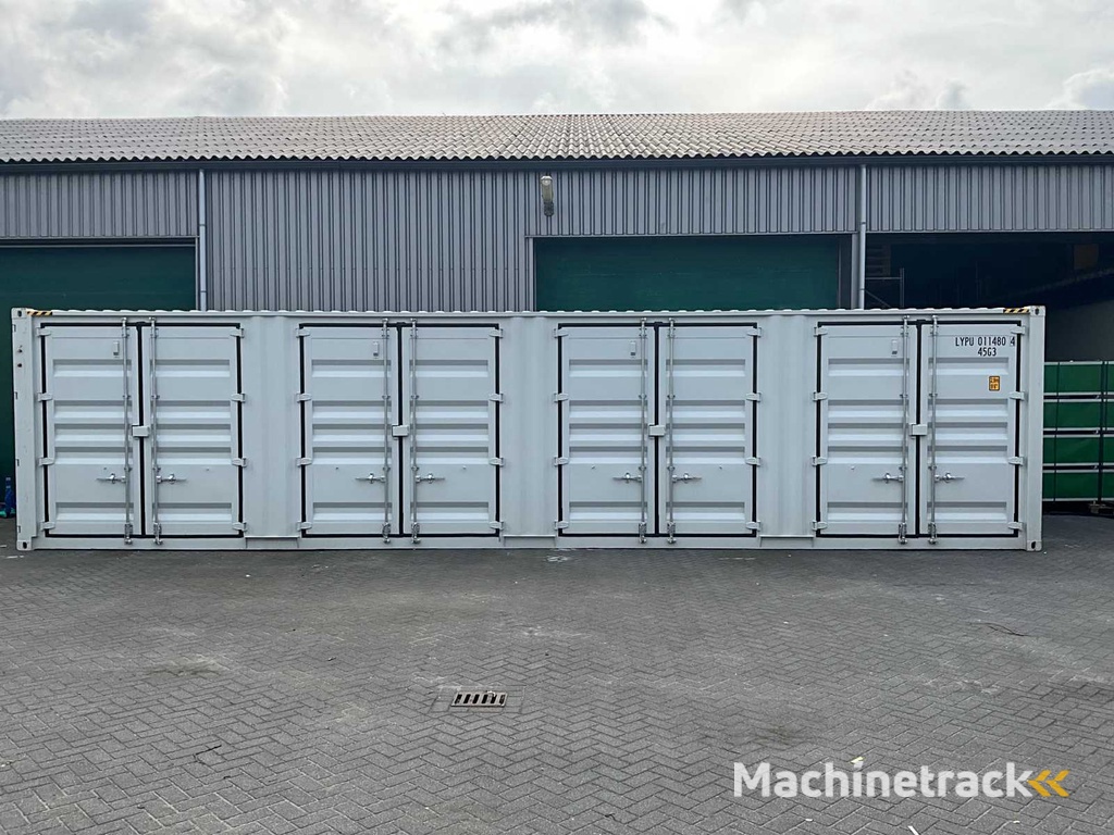 LYPU - 40ft HQ met sidedoors - Zeecontainer - 2025