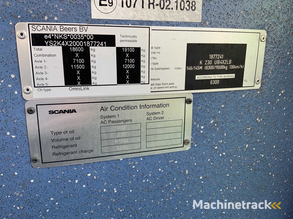 Scania - 2011 - DC09030X - Omnilink - Personenbus