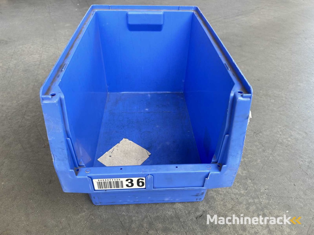 Lagerbehälter mit Greiferöffnung 500x300x300mm (560x)