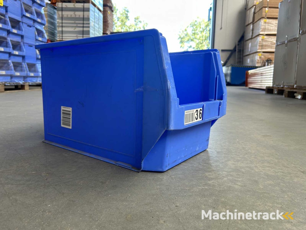 Lagerbehälter mit Greiferöffnung 500x300x300mm (560x)