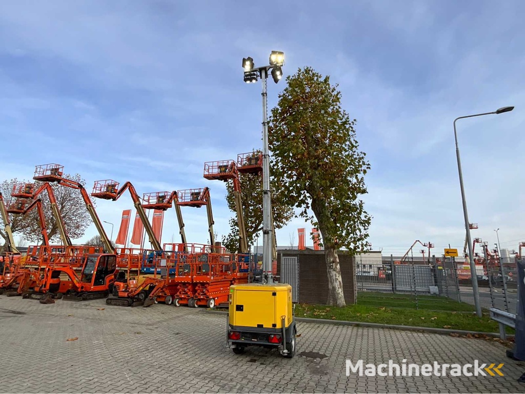 2017 Atlas Copco HiLight H5+ LED Lichtmast aanhangwagen