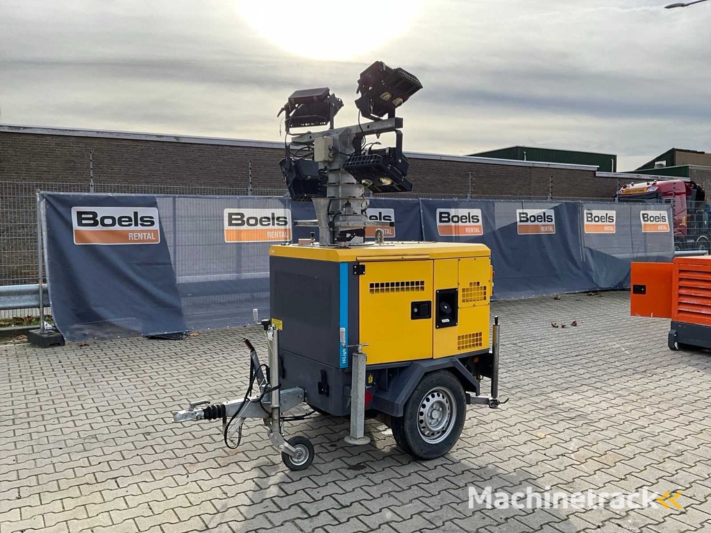 2017 Atlas Copco HiLight H5+ LED Lichtmast aanhangwagen