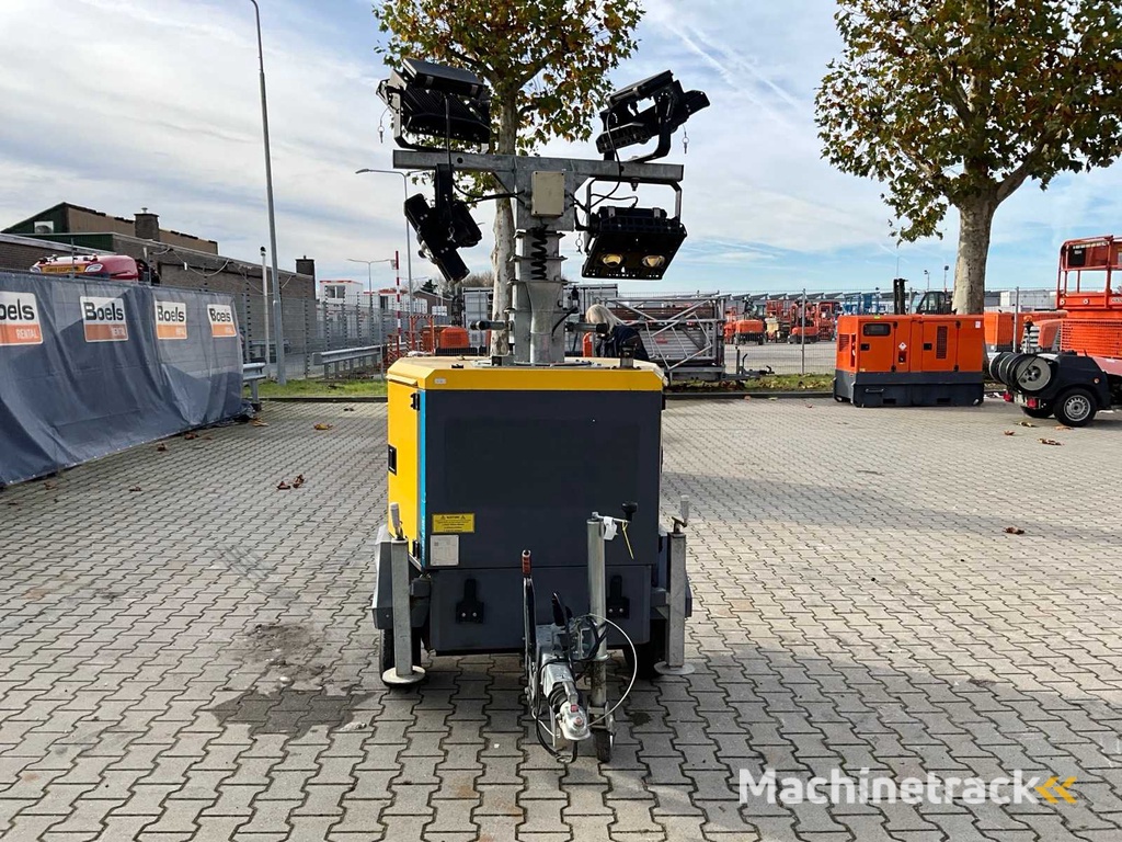 2017 Atlas Copco HiLight H5+ LED Lichtmast aanhangwagen