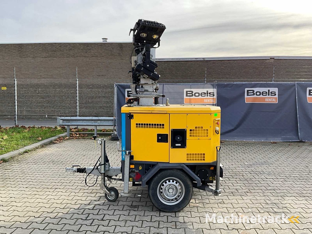 2017 Atlas Copco HiLight H5+ LED Lichtmast aanhangwagen