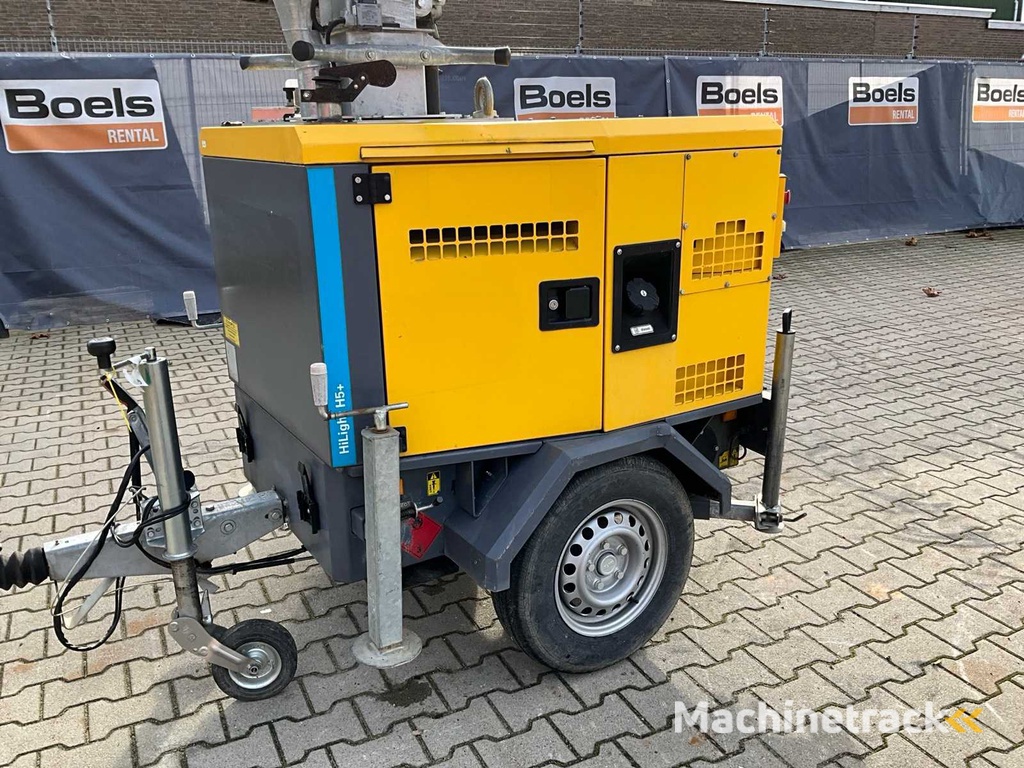 2017 Atlas Copco HiLight H5+ LED Lichtmast aanhangwagen