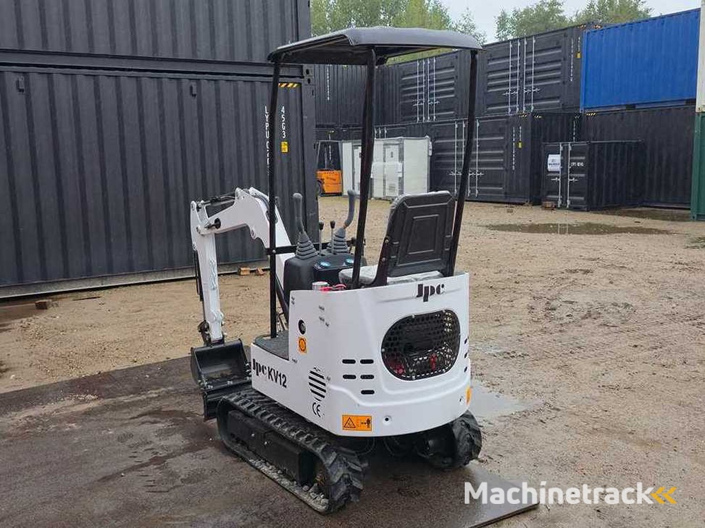 2025 - JPC - KV12 - Wit - Minigraafmachine