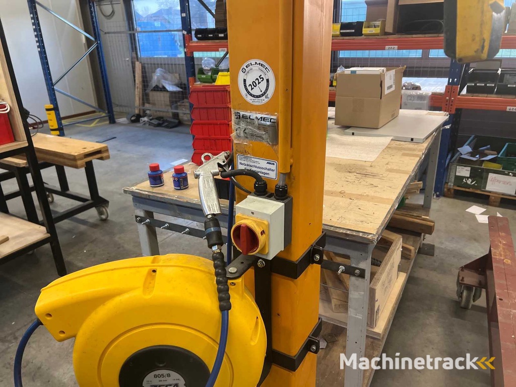 ELMEC Vrijstaande portaalkraan met elektrische kettingtakel