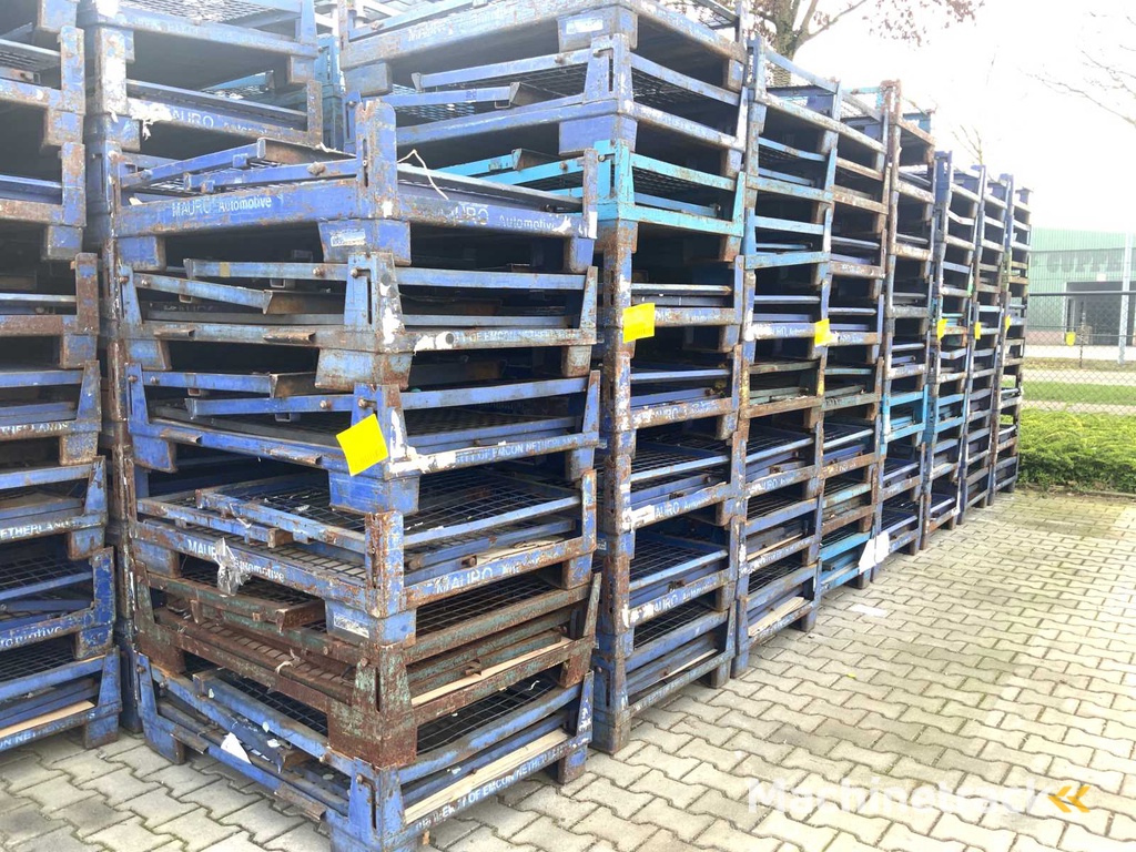 Zusammenklappbare Gitterbox 1230x820x970mm (8x)