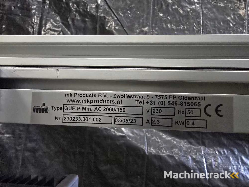 MK Products - 2023 - GUF P mimi AC 2000 150 - Rollenbahn