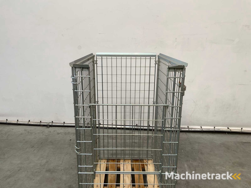 Stalen palletkooi voor europallets 1230x1500x820 mm (75x)