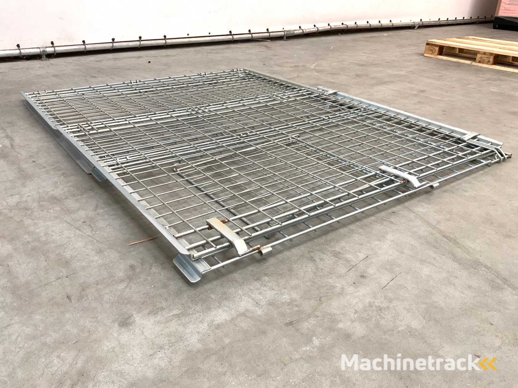 Stalen palletkooi voor europallets 1230x1500x820 mm (75x)