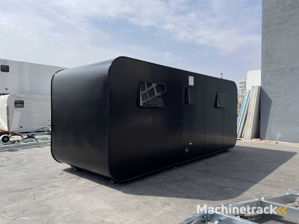 2025 Stahlworks Eco 6000 A Zwart Tiny house / Atelier / Kantoor