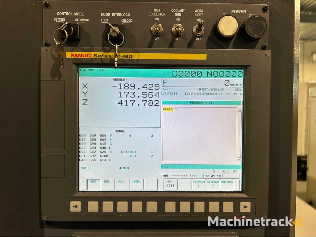 2013 Hwacheon Vesta 1000 CNC Universeel machinecentrum