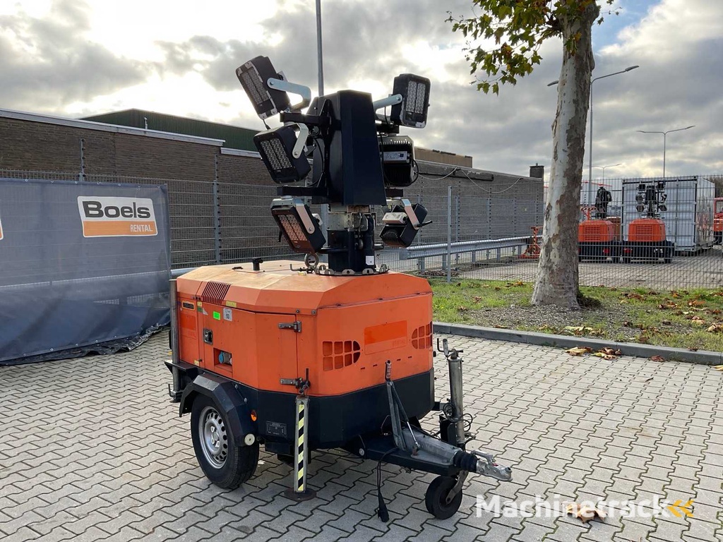 2016 TowerLight VB-9 LED Light Pole Generator Trailer LED