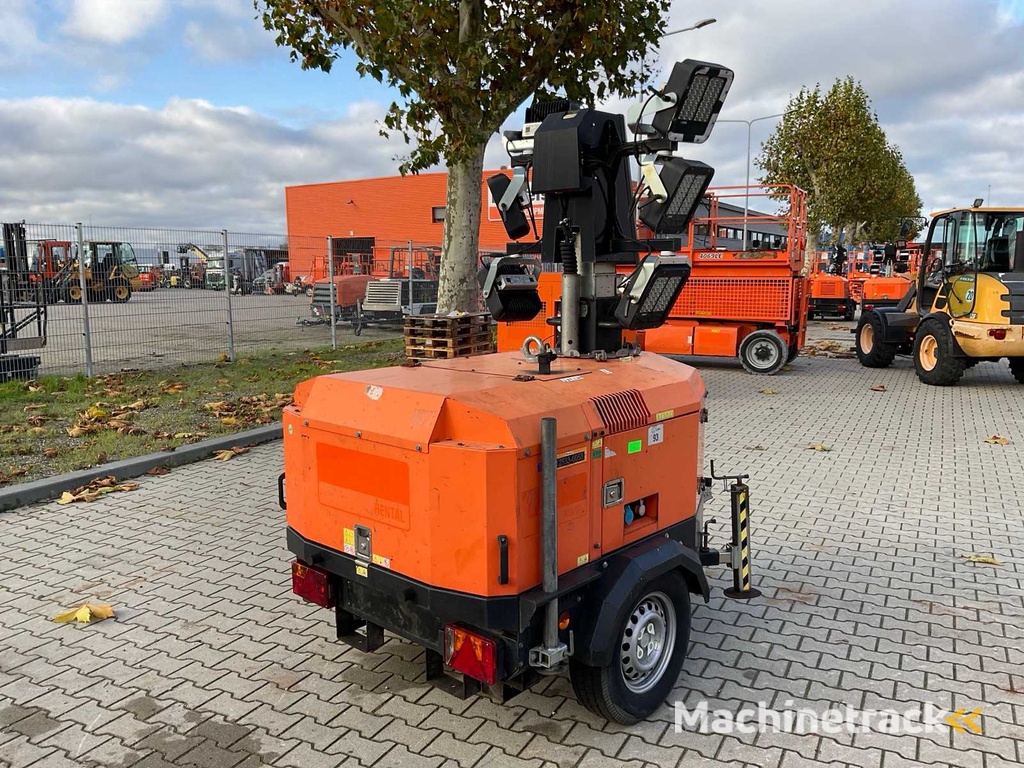 2016 TowerLight VB-9 LED Light Pole Generator Trailer LED