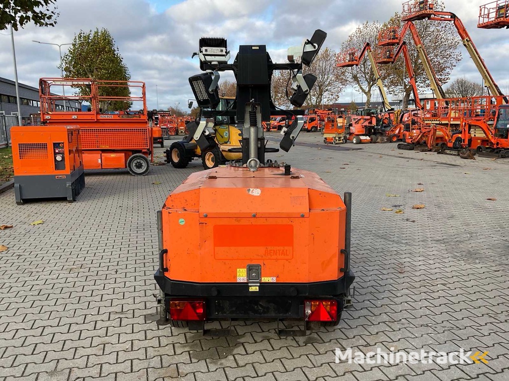 2016 TowerLight VB-9 LED Light Pole Generator Trailer LED