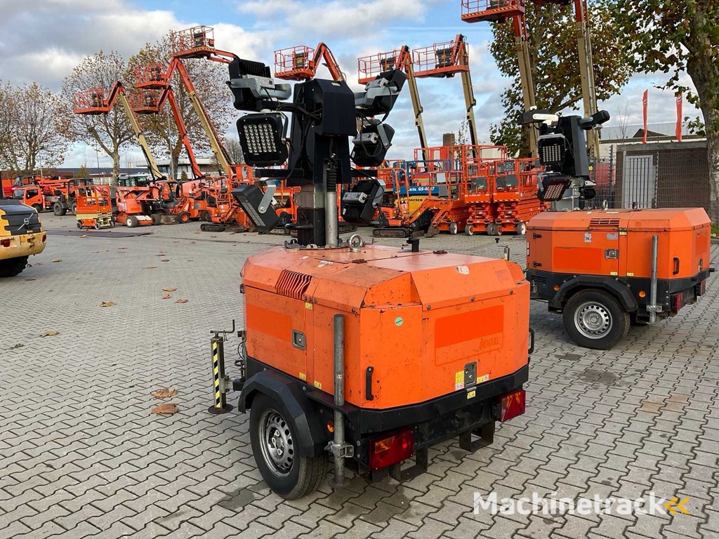 2016 TowerLight VB-9 LED Light Pole Generator Trailer LED