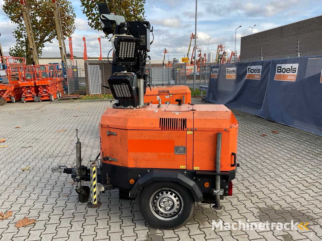 2016 TowerLight VB-9 LED Light Pole Generator Trailer LED