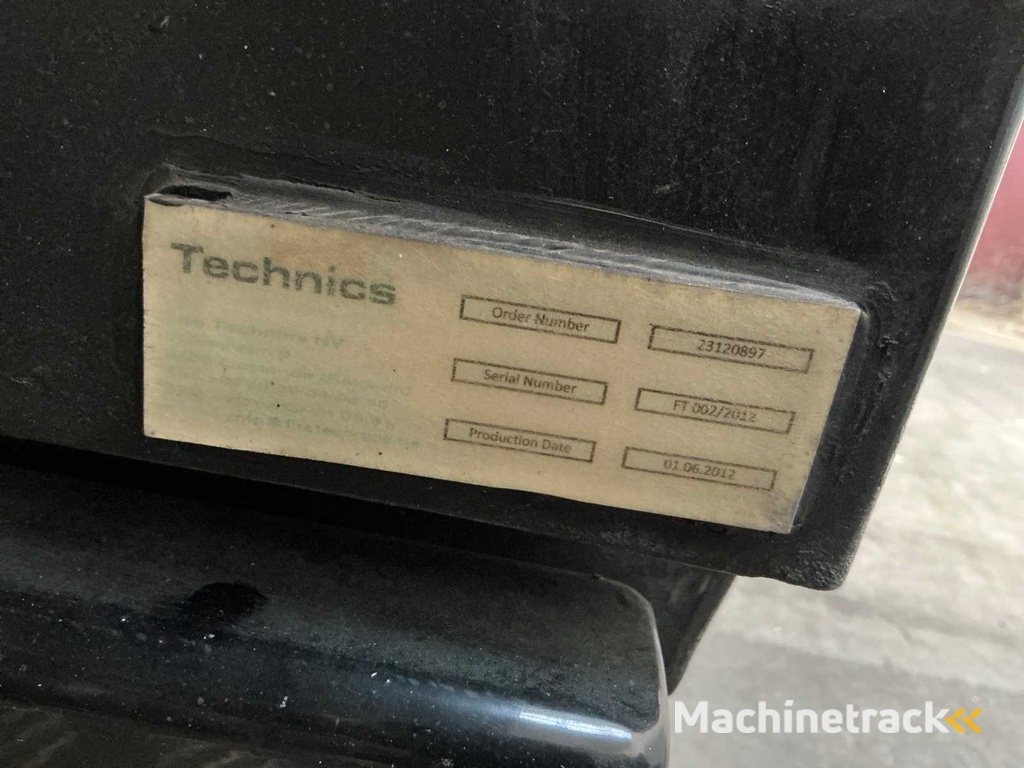 2012 FIRE TECHNICS Water opslagcontainer