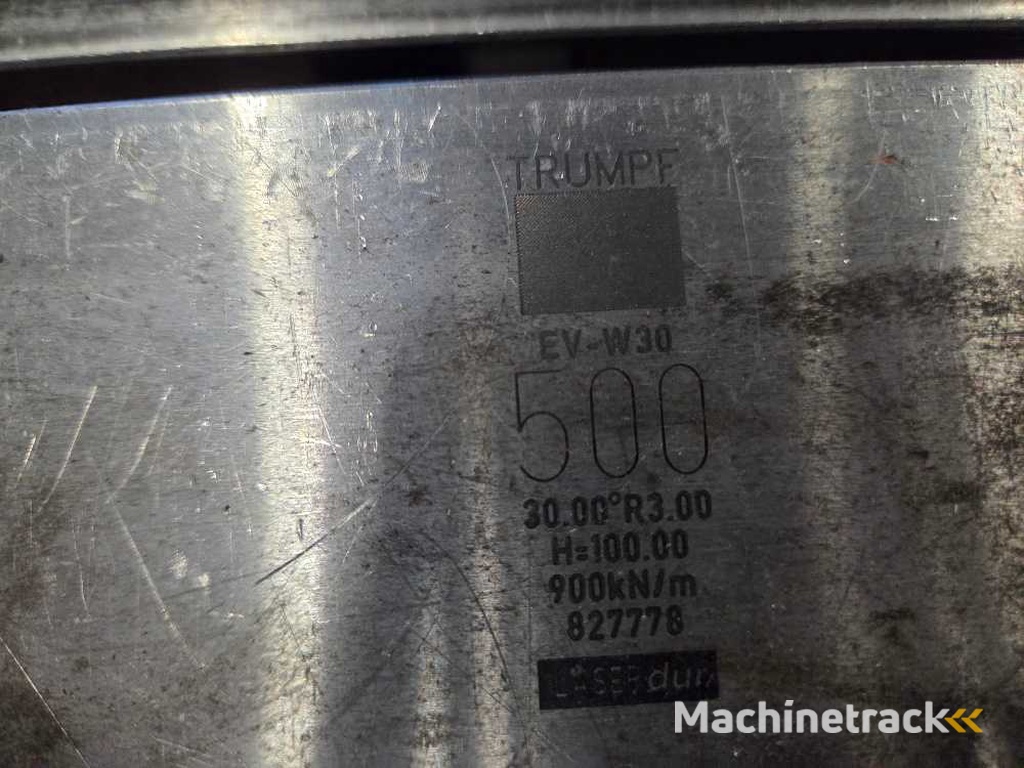 Trumpf - press brake - Various parts, tools and accessories