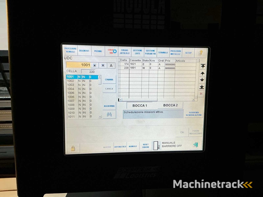 2005 SYSTEM LOGISTICS MODULA F500 Paternoster Lagersystem