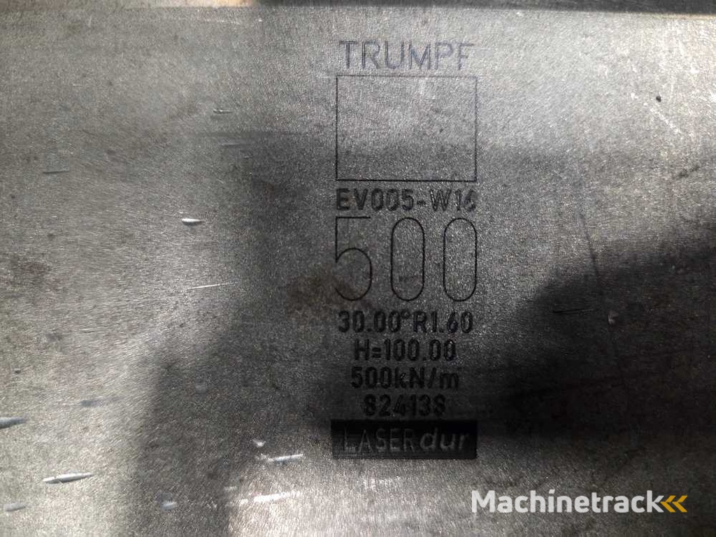 Trumpf - press brake - Various parts, tools and accessories