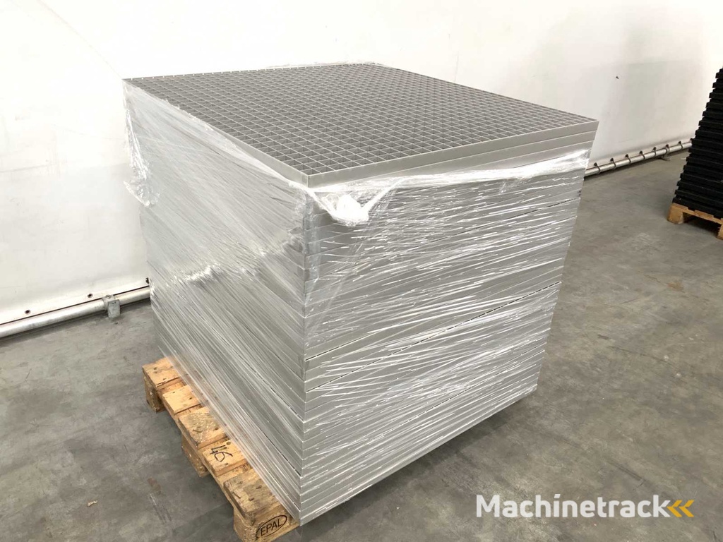 Edelstahl 316 Spaltenboden 1000x1000x30mm (33x)