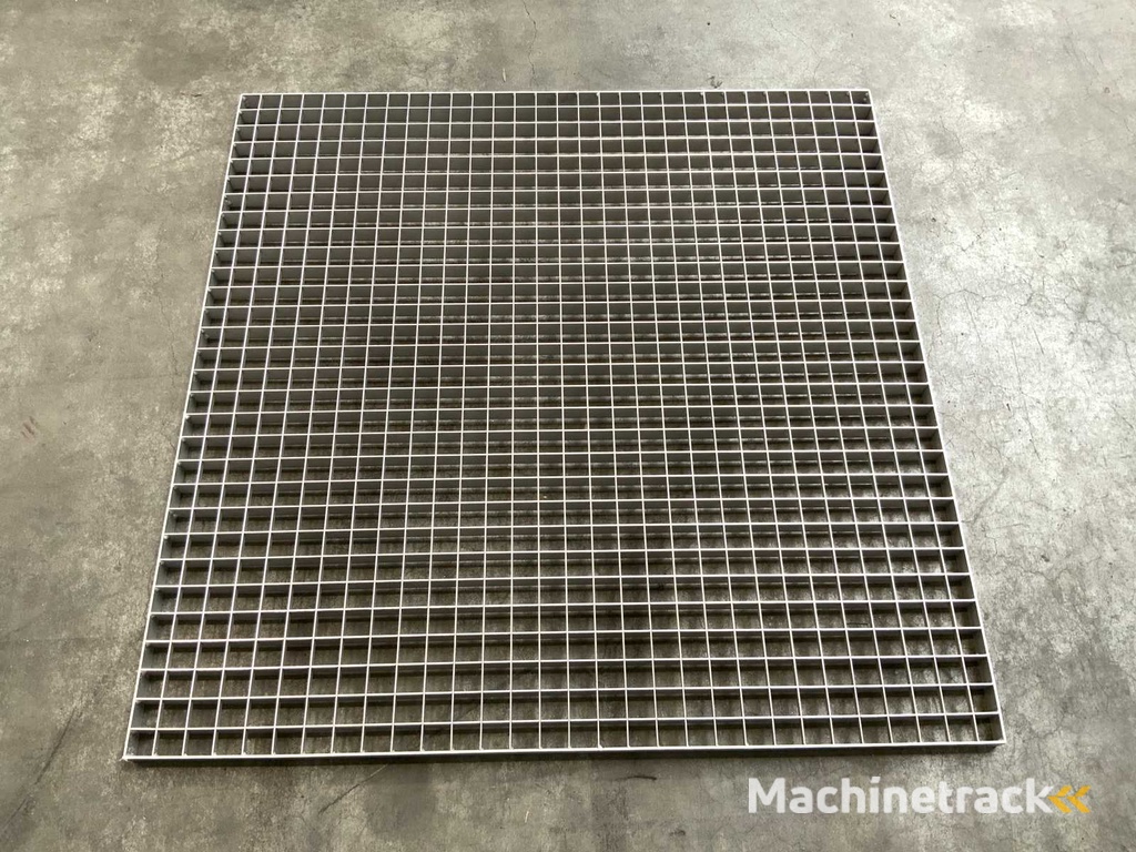 Edelstahl 316 Spaltenboden 1000x1000x30mm (33x)