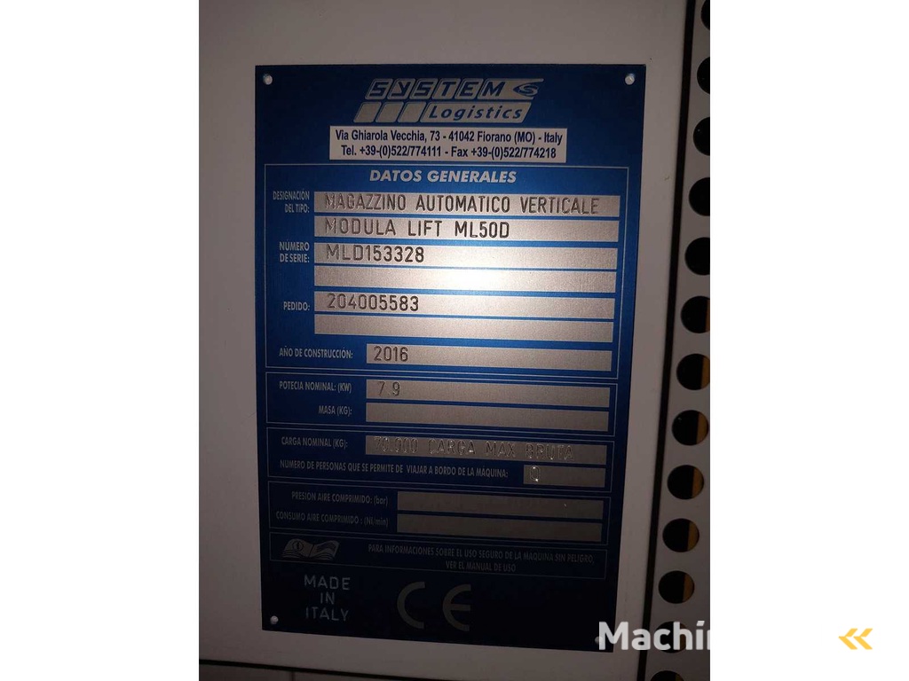 MODULA automatisches vertikales Lager