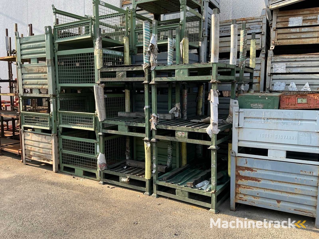 Stapelbare open en gesloten kratten (165x)