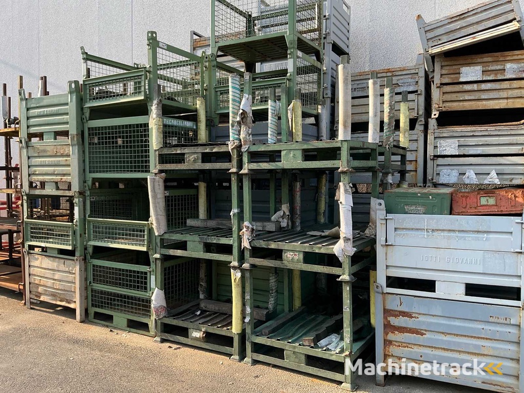 Stapelbare open en gesloten kratten (165x)