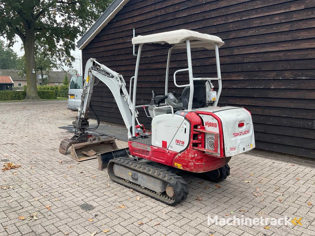 2021 Takeuchi 2021  TB 216 Minigraafmachine