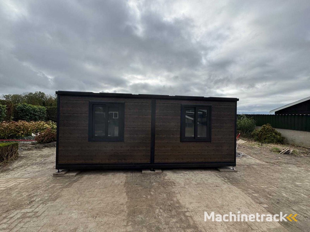 2025 Rhino Häuser 36,5 m2 mit Glaswand, 2 Schlafzimmer, Bad und Küche Mobile Wohneinheit / Tiny House