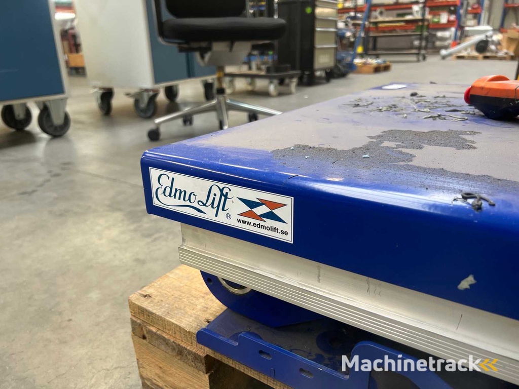 EdmoLift Hydraulische heftafel met draaitafel (elektrisch bediend)