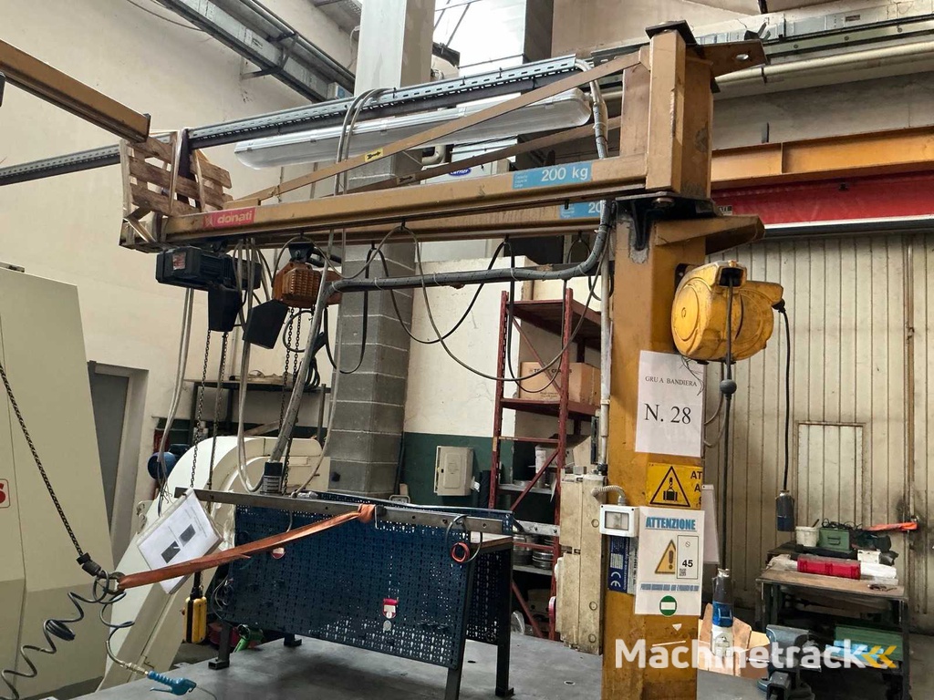 DONATI - Dubbele jib zwenkkraan