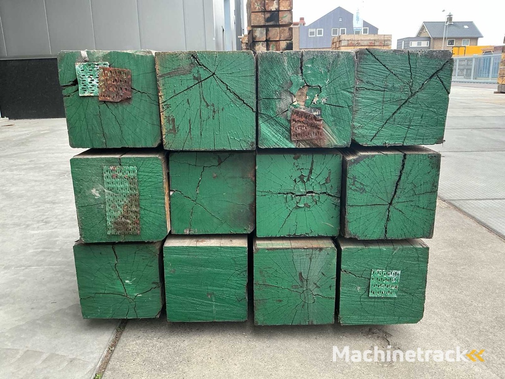 Gemixt Hardhout 1900x300x300 Bouwhout