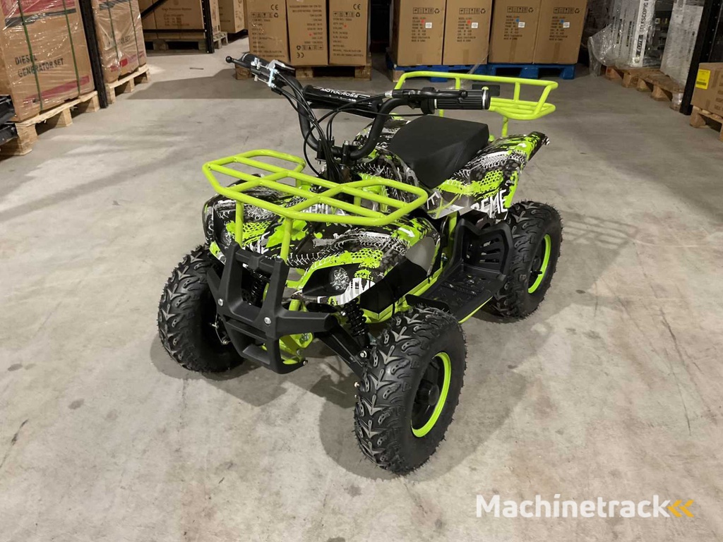 2025 Ultra Motocross MA06E ATX 1000 GR/ZW Met rekje Elektrische Quad