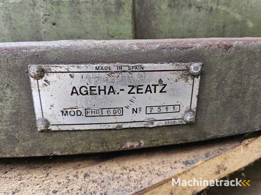 Ageha Zaetz - PHGI 600 - Various parts, tools and accessories