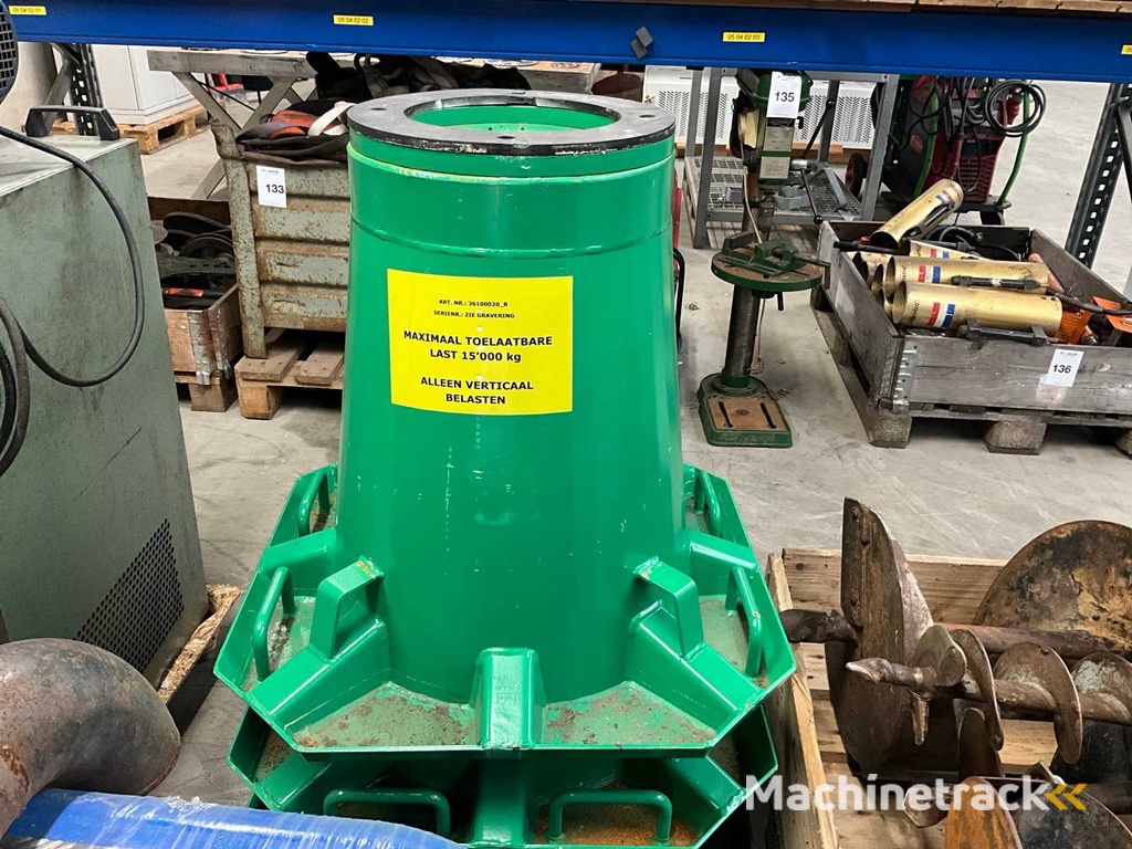 Stalen steunbok (4x)