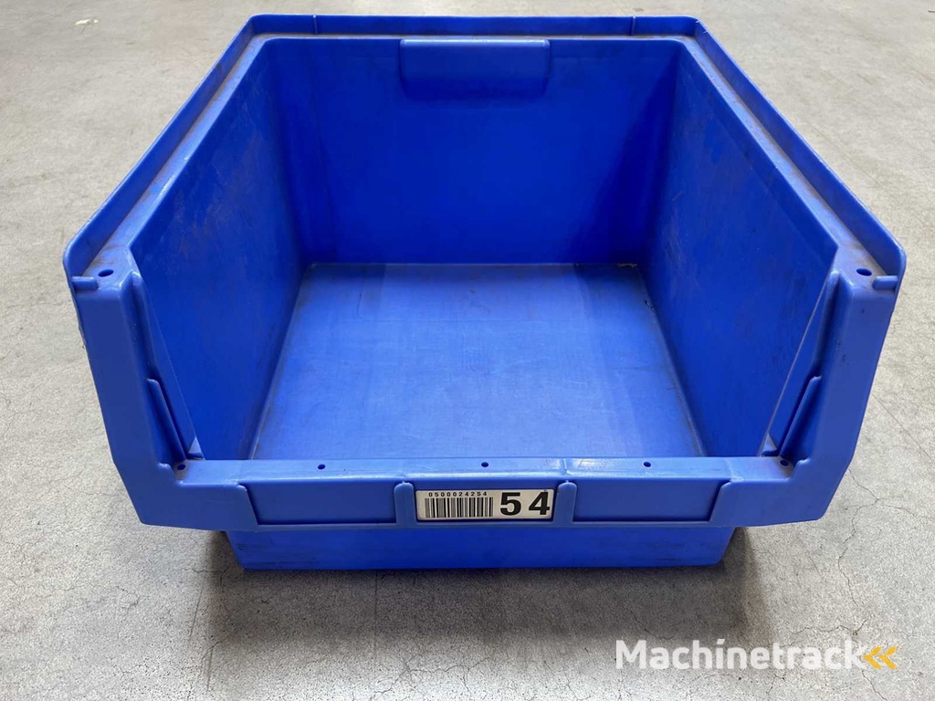 Magazijnbak met grijpopening 500x450x300mm (72x)