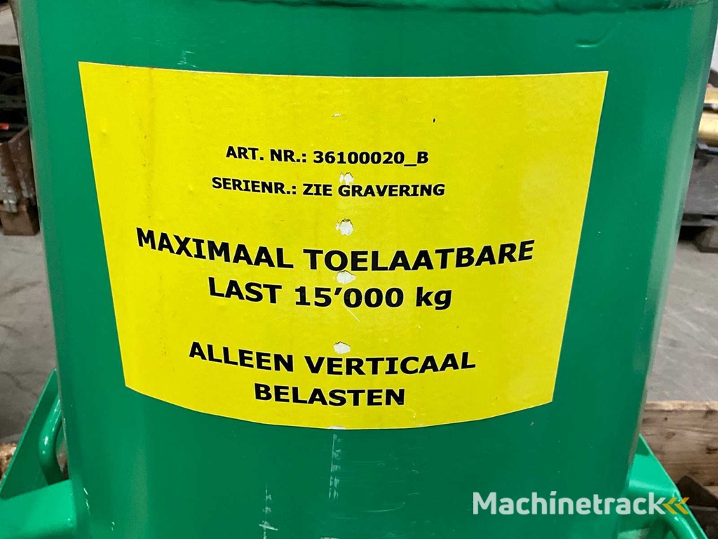 Stalen steunbok (4x)