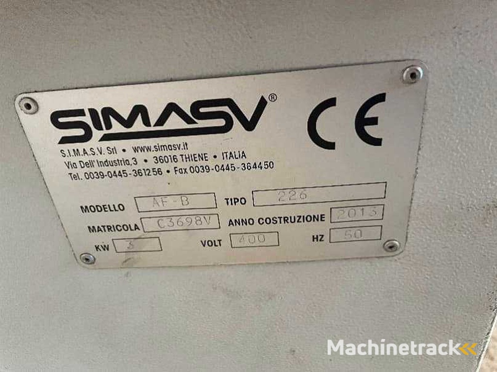 SIMASV AF-B 226 Hydraulische inkepingsmachine